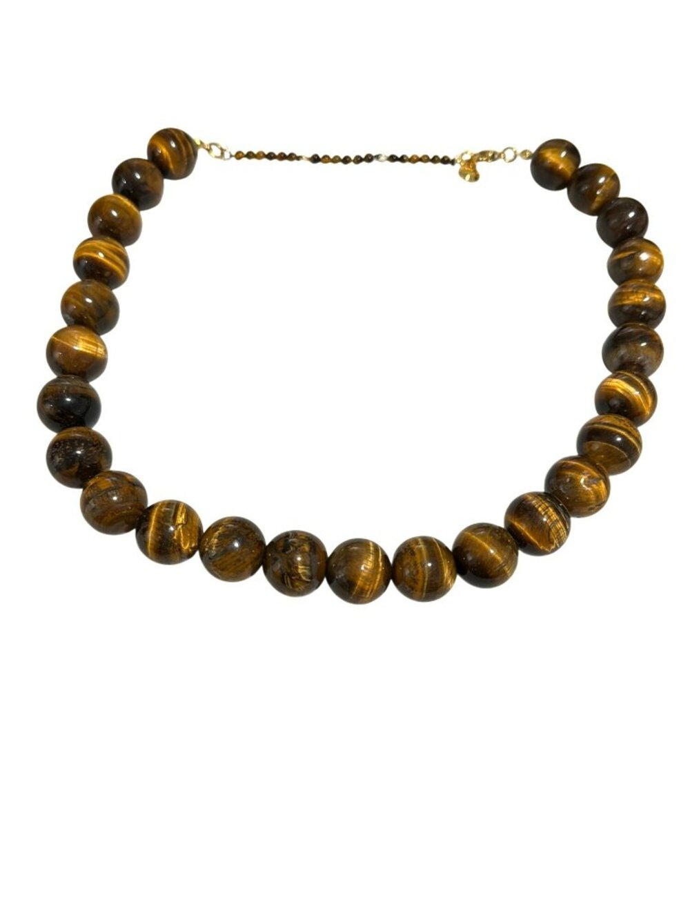 Mayamar Terra Sol Necklace Tiger Eyes Large Beads New